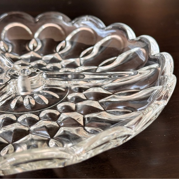 3-Section Glass Jewelry Tray - Picture 3 of 8